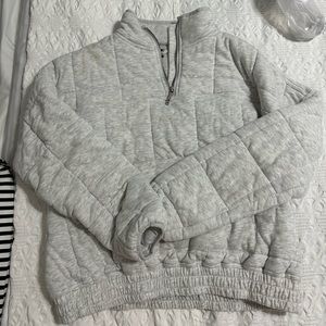 Cotton On Half Zip Crop